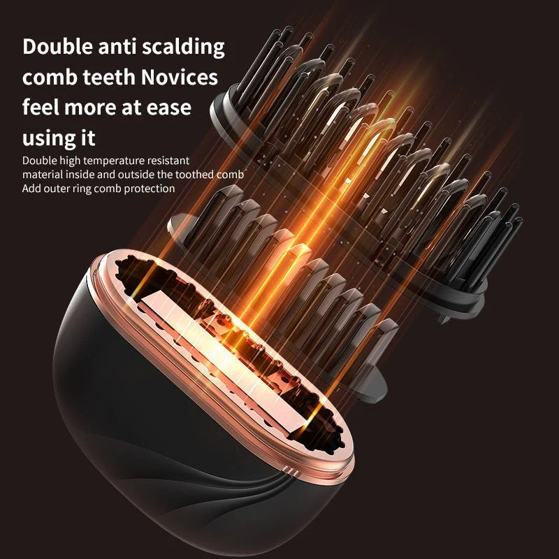 Mini Hair Straightening Comb Wireless Charging Portable Multifunctional Hair Care Not Hurt Hair Styling Comb Hair Straightener
