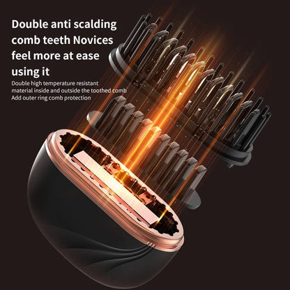 Mini Hair Straightening Comb Wireless Charging Portable Multifunctional Hair Care Not Hurt Hair Styling Comb Hair Straightener